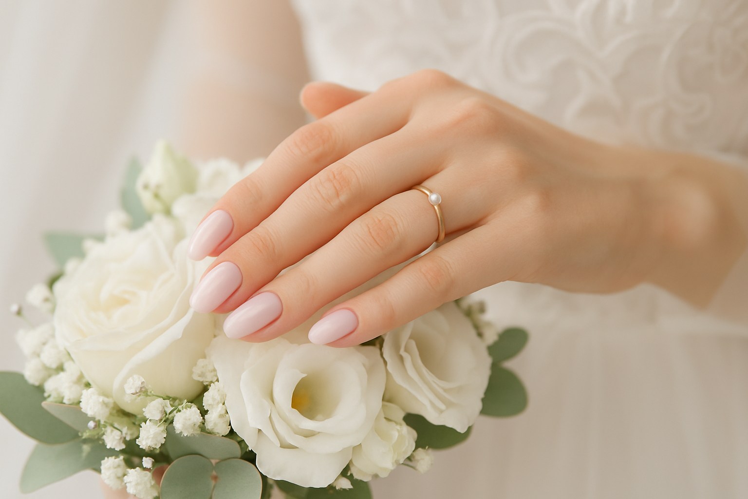 Маникюр для невесты 2025: тенденции и идеи для невест