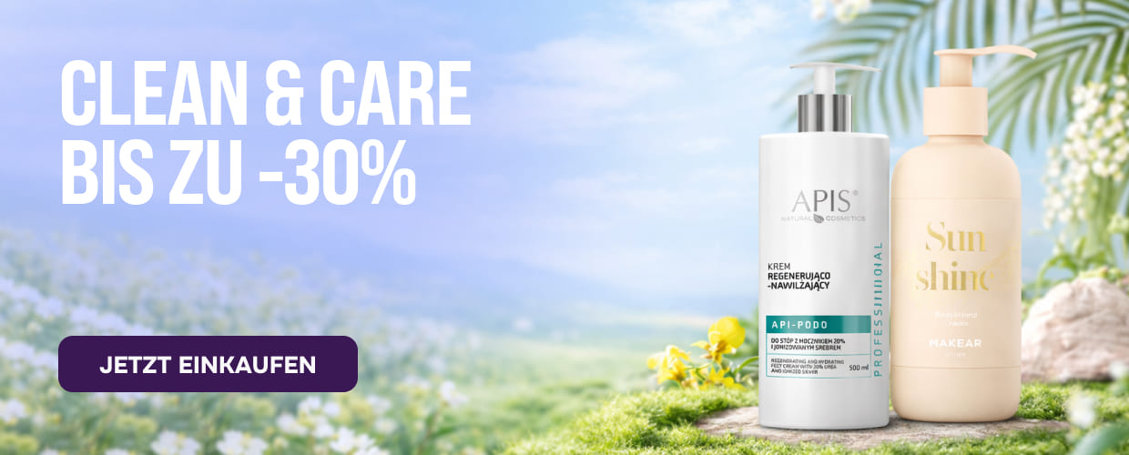 Rabatte bis zu -30 % auf Clean&Care