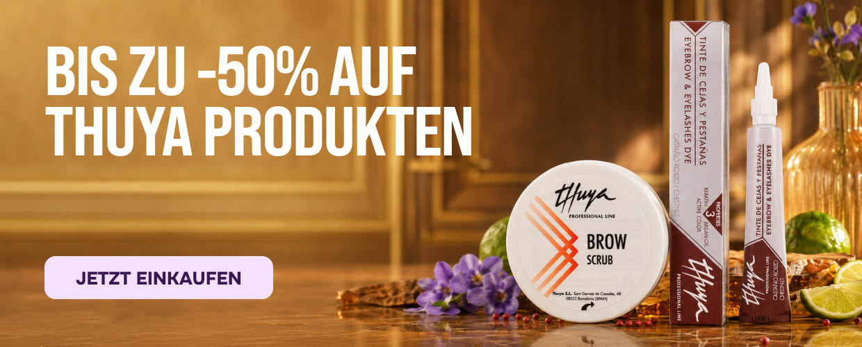 Rabatt auf Thuya-Produkte