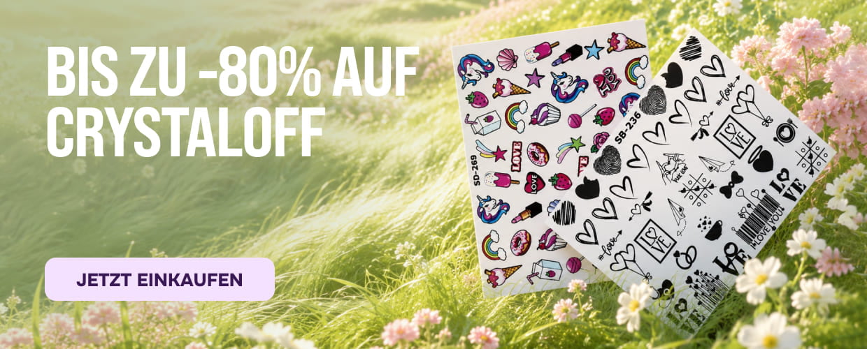 Promotion on CRYSTALOFF Nail Stickers
