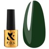 Gellack FOX Spectrum Gold №106 grüne Emaille Flasche 7 ml - Фото №1