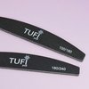 Half-round nail file TUFI profi  PREMIUM black 180/240, 17.8 cm 1 pc (0122156) - Фото №3