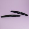 Half-round nail file TUFI profi  PREMIUM black 180/240, 17.8 cm 1 pc (0122156) - Фото №4