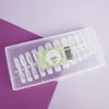 Soak-off gel tips TUFI profi  PREMIUM medium square transparent 240 pcs (0134005) - Фото №3