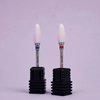 Cutter for manicure TUFI profi PREMIUM ceramic corn 600032REV reversible red notch - Фото №2