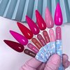 Gel polish LUNA №100 bright pink 13 ml - Фото №2