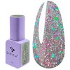 Gel polish DNKa 0110 light gray with shimmer 12 ml (GPDC0110) - Фото №1