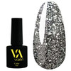 Гель-лак VALERI Color №110 серебро с серебряным микроблеском 6 мл (VA110) - Фото №1