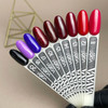 Gel polish VALERI Color № 015 wine-burgundy with microshine 6 ml (VA15) - Фото №3