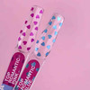 Top LUNA Romantic Pink transparent with pink hearts 13 ml (300-3363) - Фото №3