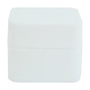 Plastic jar Quadro white 10 ml - Фото №1