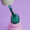 Gel polish Toki-Toki Cosmo № 18 light green reflective 5 ml - Фото №2