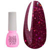 Гель-лак Toki-Toki Flakes № 004 малиновый с разноцветными блестками 5 мл - Фото №1