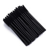 Silicone brush Aba Group black for eyelashes and eyebrows 50 pcs - Фото №2