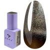 Gel polish DNKa Bohemian Cat's Eye 0012 brown 12 ml (FTCGP0012) - Фото №1