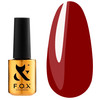 Gel polish F.O.X Lipstick Collection 008 red with cherry tint 7 ml (LC - 08) - Фото №1