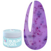 Гель LUNA Flower Gel №02 молочный з фиолетовыми сухоцветами 15 мл (323-4483-1266) - Фото №1