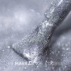Гель-лак Makear MCL03 кошачий глаз серебро светоотражающий 8 мл - Фото №2