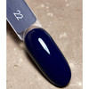 Gel polish DARK New collection 022 deep dark blue 10 ml - Фото №4