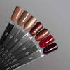 Gel polish DARK 156 light brown with shimmer 6 ml - Фото №5