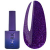 Gel polish DARK 170 purple with glitter 10 ml - Фото №1