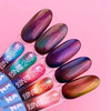 Гель-лак LUNA Color Cat Eye 251 красный, синий, фиолетовый 8 мл (047-3920-1237) - Фото №4