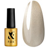 Gel polish F.O.X Cat Eye 001 milky beige 7 ml - Фото №1