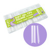 TUFI profi Half Cover Soft Gel Tips Square Transparent 240 pcs (0326341) - Фото №1