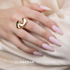 Nagellack-Gel Makear French Manicure Gel FG02 Beige 5 ml - Фото №3