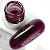 Gel-Nagellack NAILSOFTHEDAY Vitrage 03 Weinrotes Glas, 10 ml - Фото №4