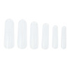 Верхние формы Lunamoon Dual Nail Forms Сlassic Square (120 шт) - Фото №1