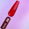 Gel-Nagellack YOUARECUTE Farbe 89 Dunkelrot 5 ml (993-4111-1014) - Фото №3
