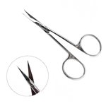 Professional cuticle scissors with hook EXCLUSIVE 23 TYPE 1 (magnolia)