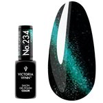 Гель лак Victoria Vynn COLOR 234 Cat Eye Kyanite зелено-голубой 8ml