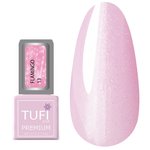 Гель-лак TUFI profi PREMIUM Flamingo 13 розовый лед с шиммером 8мл (0121304)