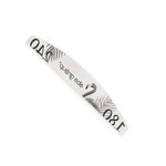 Aba Group Пилочка для ногтей CROSS MOON 180/240 STANDARD - FLAMING, 25 шт.