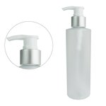 Plastic bottle with a dispenser MILLIFORM Ella matte with silver 100 ml (MF-3)