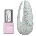 Gel polish TUFI profi PREMIUM Diamond 10 Silver sparks 8ml (0103041)