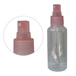 Bottle plastic BLING spray, pink cap 100 ml