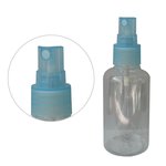 Bottle plastic BLING spray, blue cap 75 ml