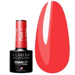 Hybrid-Nagellack Claresa FLUO 4 scharlachrot 5 g