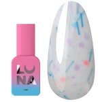 Base LUNA Tutti Frutti Base №20 Mit farbigen Punkten 13 ml