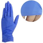 Нитриловые перчатки III розмер M 100шт