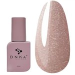 Base DNKa Cover №030 brown-beige with silver shimmer, 12 ml