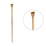 Eyebrow brush ZOLA 02p with bevel wide light pink