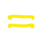 Compensators Zola holders for eyelash lamination yellow 1 pair