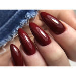 Winter manicure 2023-2024 (burgundy)