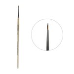 TUFI profi PREMIUM Art round brush for nail design №0 (0120833)
