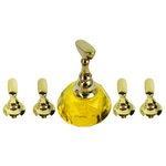 Magnetic tip stand STARLET 5 pcs gold