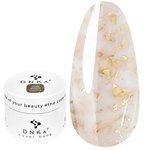 Base DNKa Cover Base №0011 Famous milchig mit Blattgoldstücken